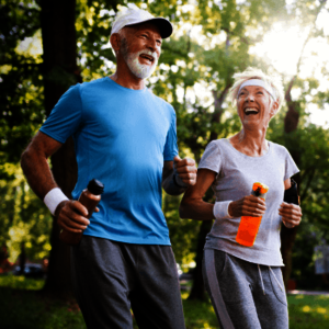 Sportlich aktive Seniorinnen Sportlich aktive Seniorinnen