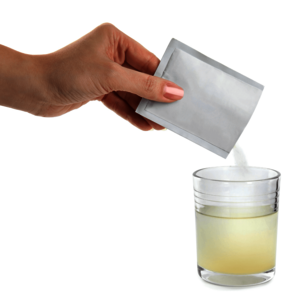 Wasser und Pulver Wasser und Pulver