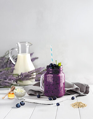 Vitaler Heidelbeer-Shake Vitaler Heidelbeer-Shake