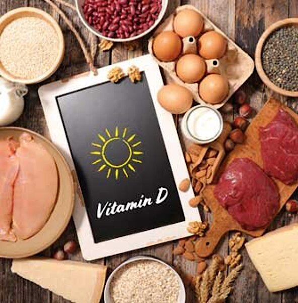 Vitamin-D-haltige Nahrungsmittel