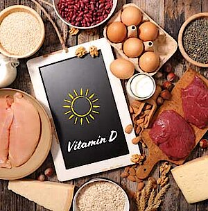 Vitamin-D-haltige Nahrungsmittel