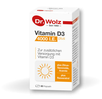 Vitamin D3 1000 I.E. plus Vitamin D3 4000 I.E. plus